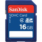 SanDisk 16GB Class-4 SDHC Memory Card 
